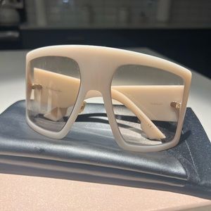 Authentic Christian Dior DiorSoLight1 Sunglasses (nude/tan)